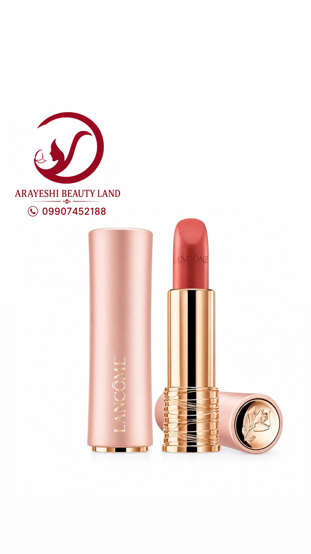 رژ لب جامد مات و مرطوب‌کننده لانکوم مدل L'Absolu Rouge Intimatte