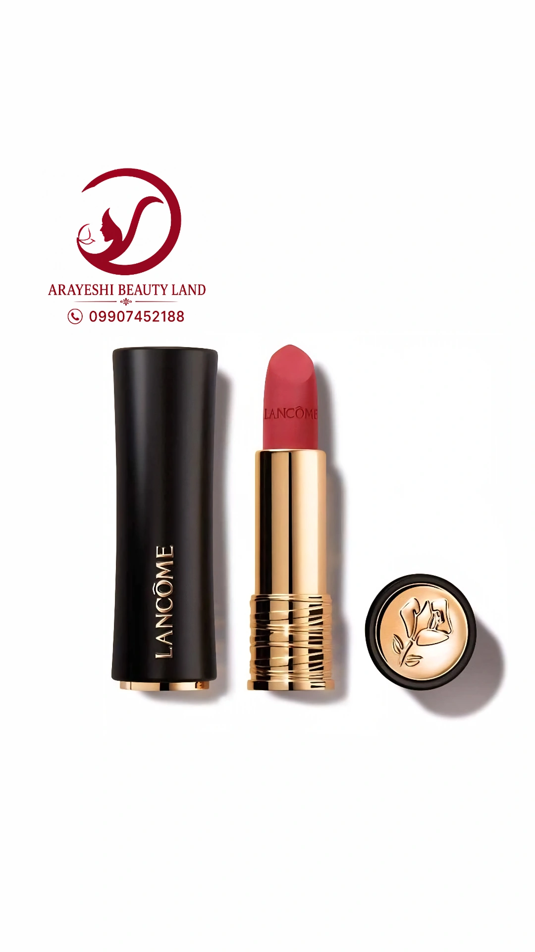 رژ لب لانکوم L'Absolu Rouge Drama Matte رنگ 292 Overdramatic