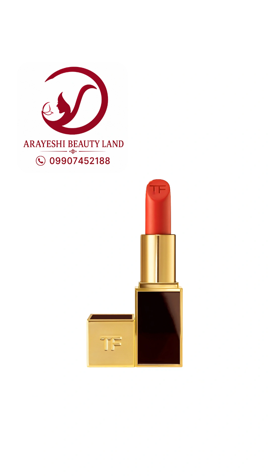 رژ لب جامد مات لیپ کلر برند تام فورد15 WILD GINGER